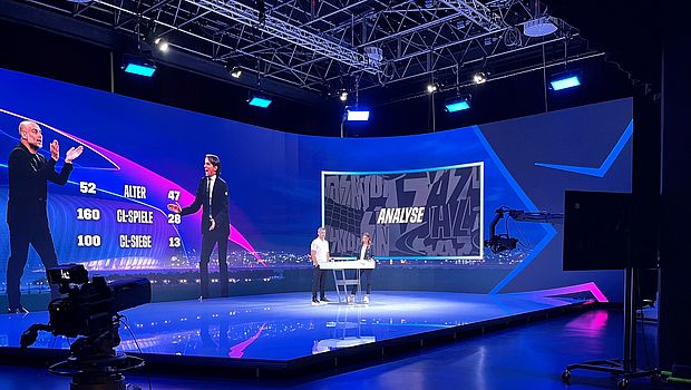 Studio brixwork PLAZAMEDIA für DAZN