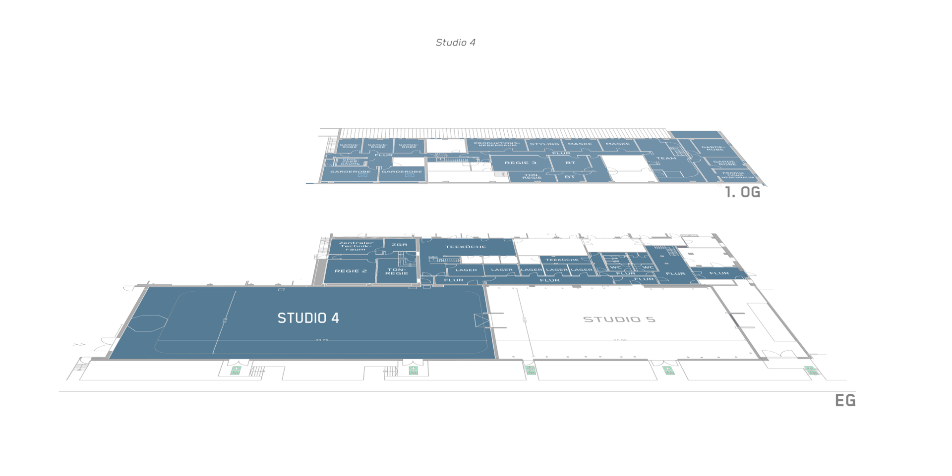 [Translate to Englisch:] Studioplan Studio 4