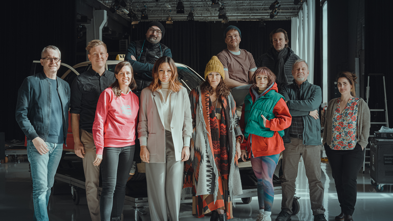 Great cinematic experience at first production in the new XR LED Studio: PANTALEON Films and ProU Producers United Film shoot “791 KM” in PLAZAMEDIA’s new “briX|woRk.studio”