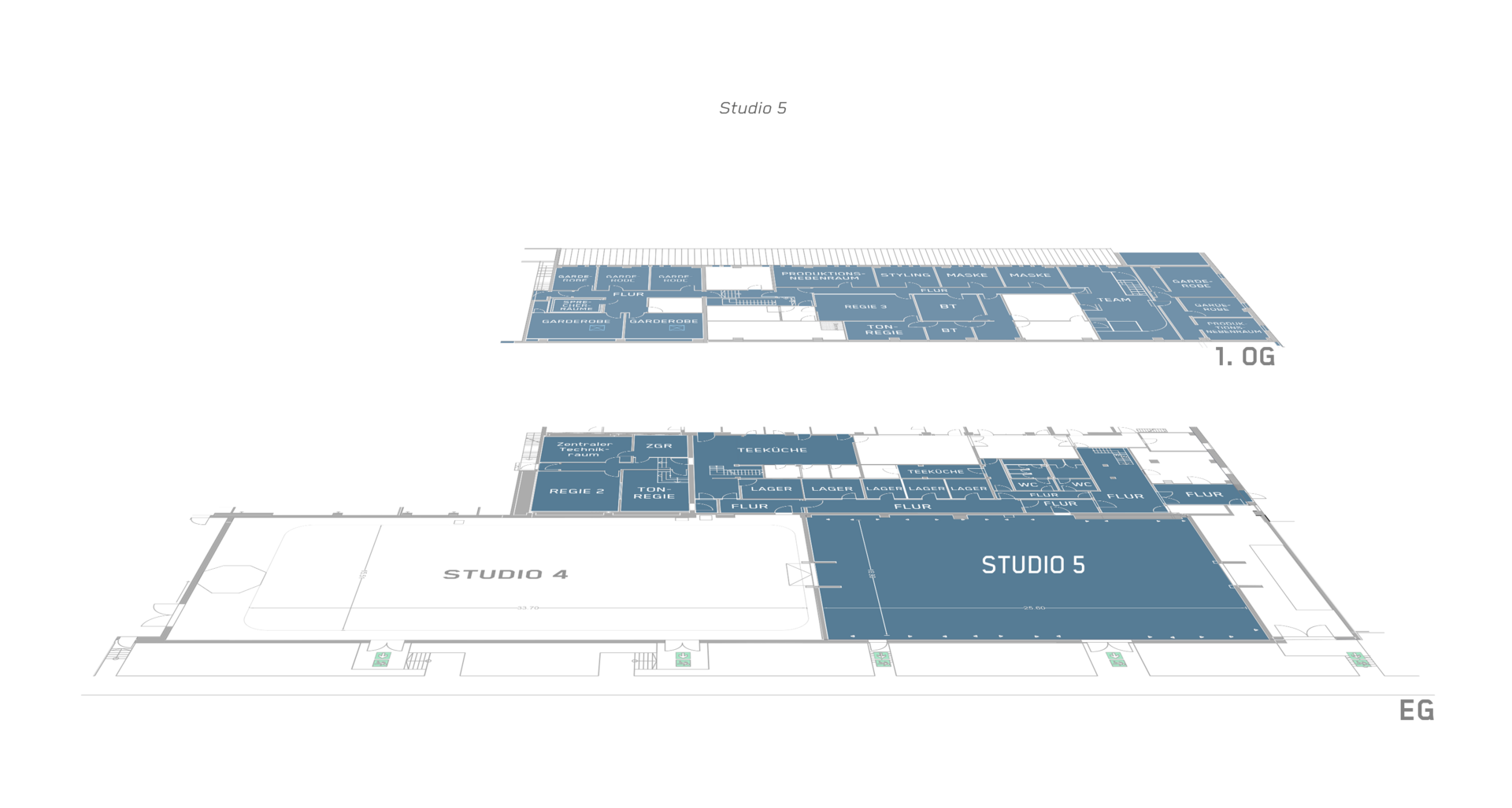 [Translate to Englisch:] Studioplan Studio 5